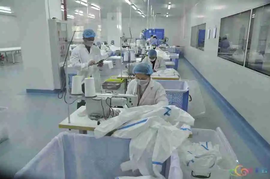 九州酷游·(中国)官方网站好消息丨全省首家医用一次性防护服生产企业获批 1000(图4)
